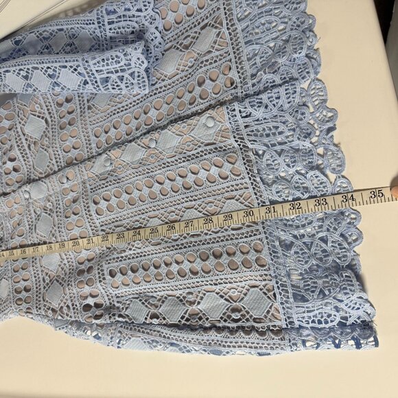 *NEW* En Saison Crochet Shirt Dress - Picture 11 of 11